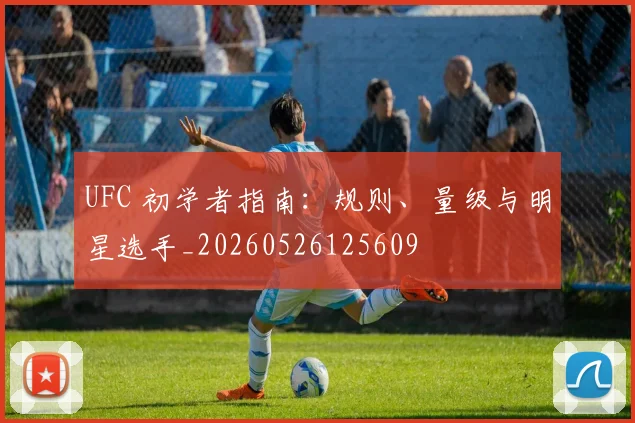 UFC 初学者指南:规则、量级与明星选手_20260526125609